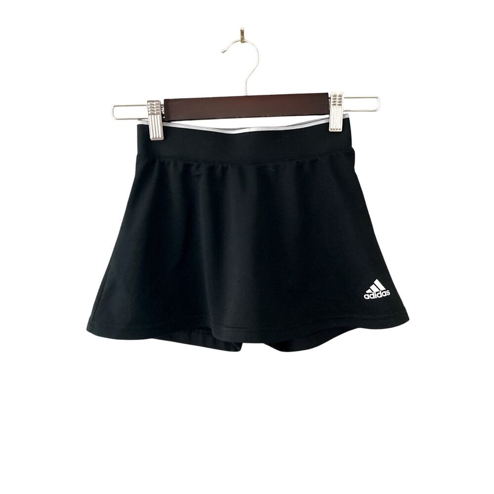 Adidas Club Girl's Tennis Skort Skirt GK8170 Black Small